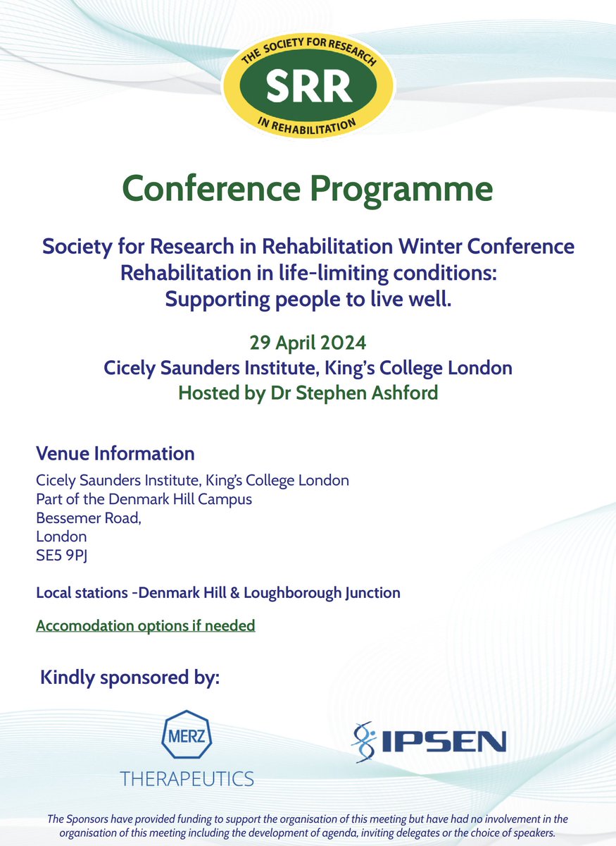 Join us for our April 2024 Conference register.oxfordabstracts.com/event/5009?pre…

View our full programme srr.org.uk/wp-content/upl… and note the brilliant presentations that we have in store. 

It's not one to miss!