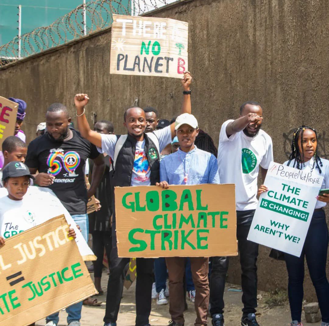 IanNWachira's tweet photo. @UNEP_Africa @Activista_031 @ActionAid_Kenya We have no planet B, we must get it right, for the sake of our people, for the sake of future generations we must demand climate Justice now! #FFFKE https://t.co/h0RalhDspY