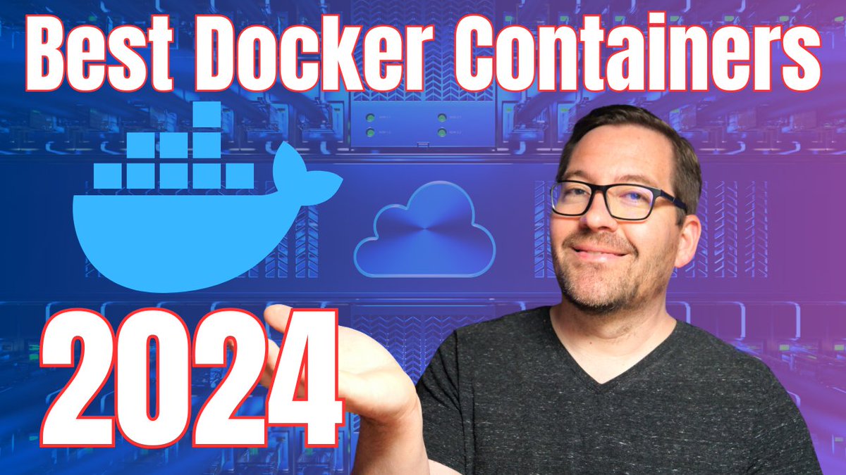 vspinmaster's tweet image. New video is out covering what I think are some of the coolest Docker containers in 2024: youtu.be/8-IQAqIpT5s #docker #dockercontainers #selfhosting #selfhosted #homeserver #homelab