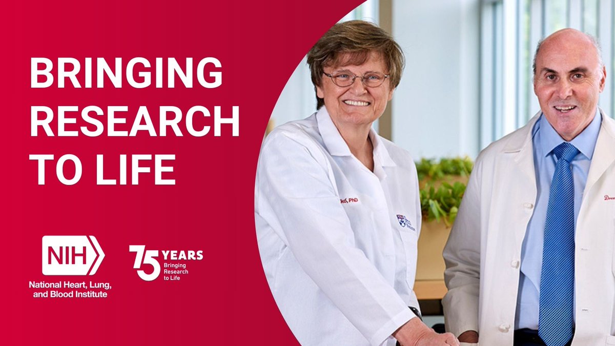 NHLBI-funded researchers Katalin Karikó and Drew Weissman were awarded the 2023 #NobelPrize in physiology or medicine for their groundbreaking research that made mRNA vaccines possible. Learn how their work helped fight the COVID-19 pandemic. go.nih.gov/xpjQNNa #NHLBI75