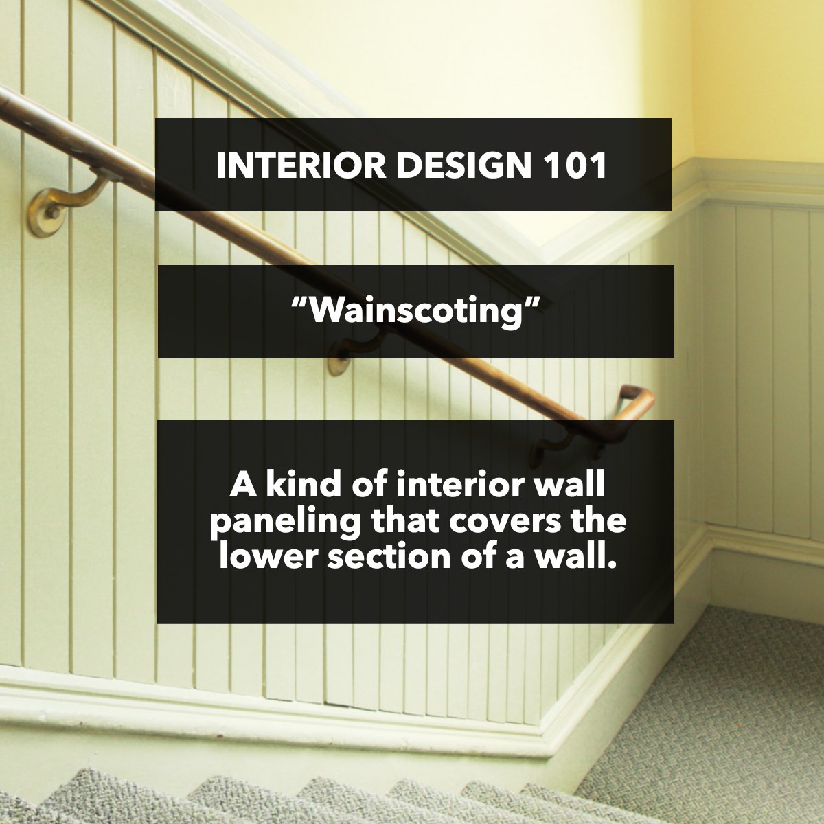 Have you ever heard the term wainscoting? 

✨ The more you know 

#interiorsdesign #interiortrends #interiordesigning #interiordesigntrends #interiorsaddict
 #RosaCares