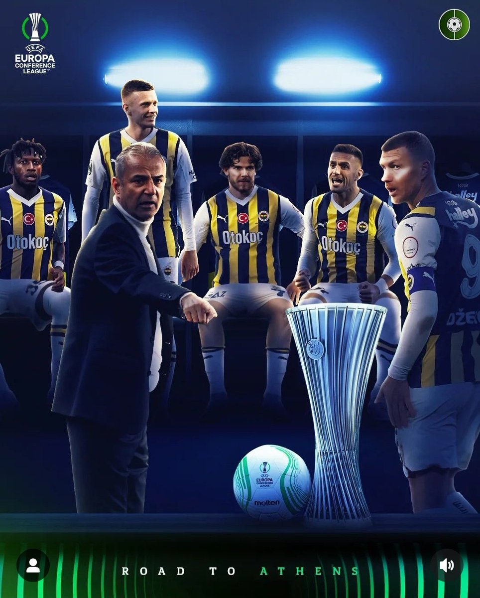 Bize Bu Yoldan Dönüş Yok #FenerinMaçıVar 💛💙 #GoForVictory #FBvOLY Fenerbahçe-Olympiakos