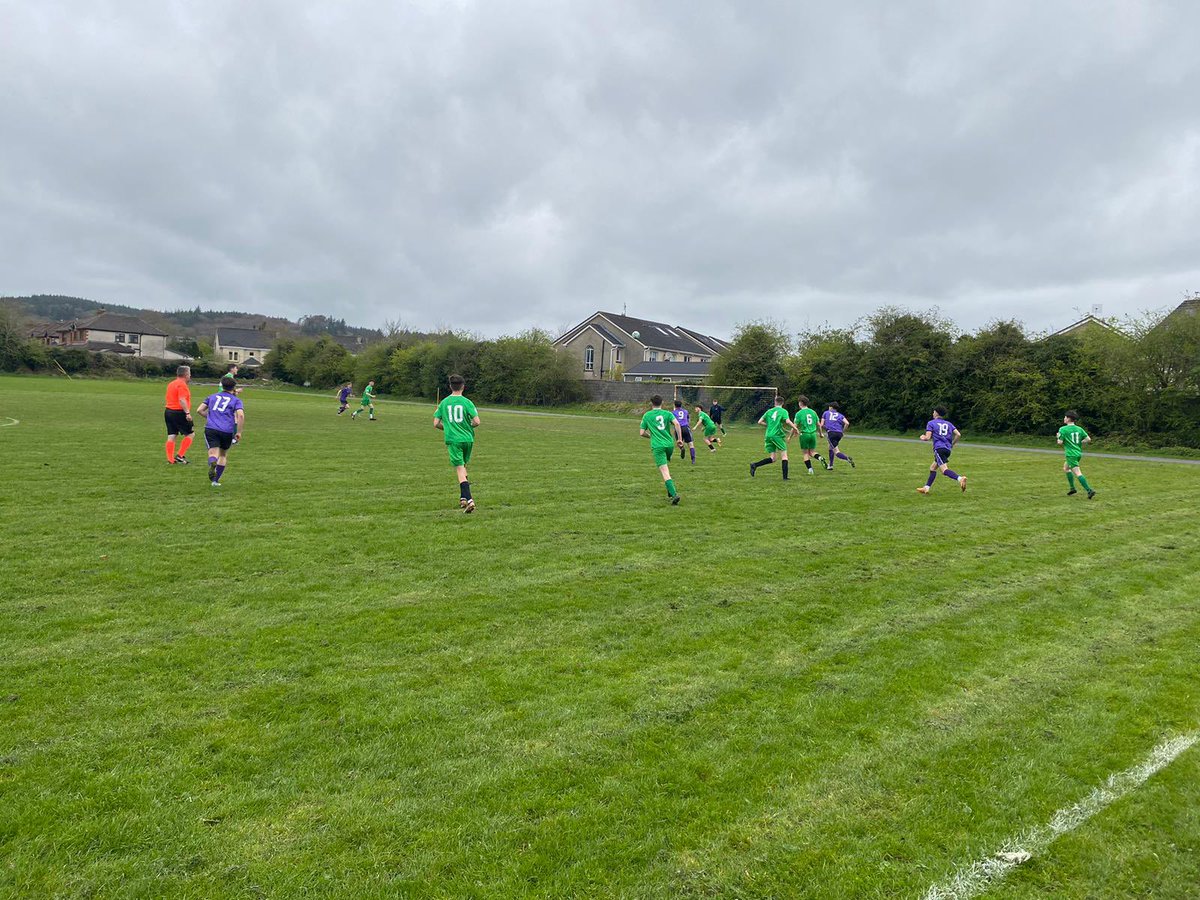 Our senior soccer team secured a commanding 4-0 win over Blessington in the Leinster Schools Joe McGrath Cup quarterfinals. ⚽️
