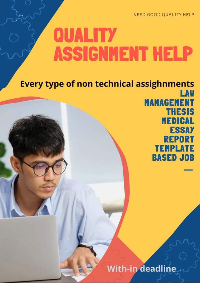 Homework stress? 
Kindly let my team handle your assignments

Guaranteed A's 

#Essaysdue #essayhelp #Essaydue  #Assignmentdue #assignmenthelp  #summerclasses #onlineclasses #Casestudy #onlinelearning #thesishelp #USA
#Homeworkhelp #homeworkdue #CollegeStudent  #PPT #collegelife,