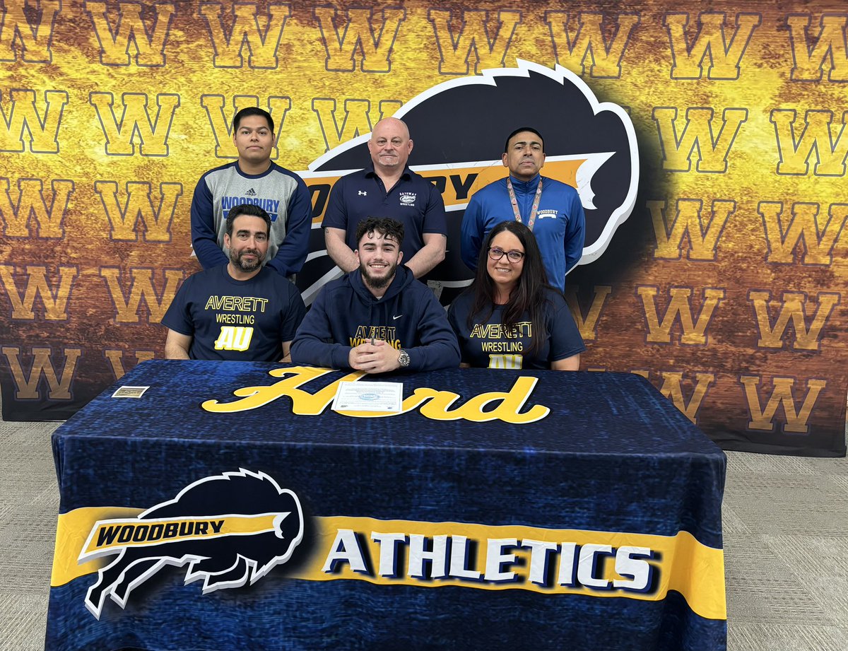 Congratulations to Andres Cortes on his Commitment to Averett University where he will continue his Academics and Wrestling career! The WOO is very proud of you and looking forward to your continued success on and off the mats.  #GOHERD