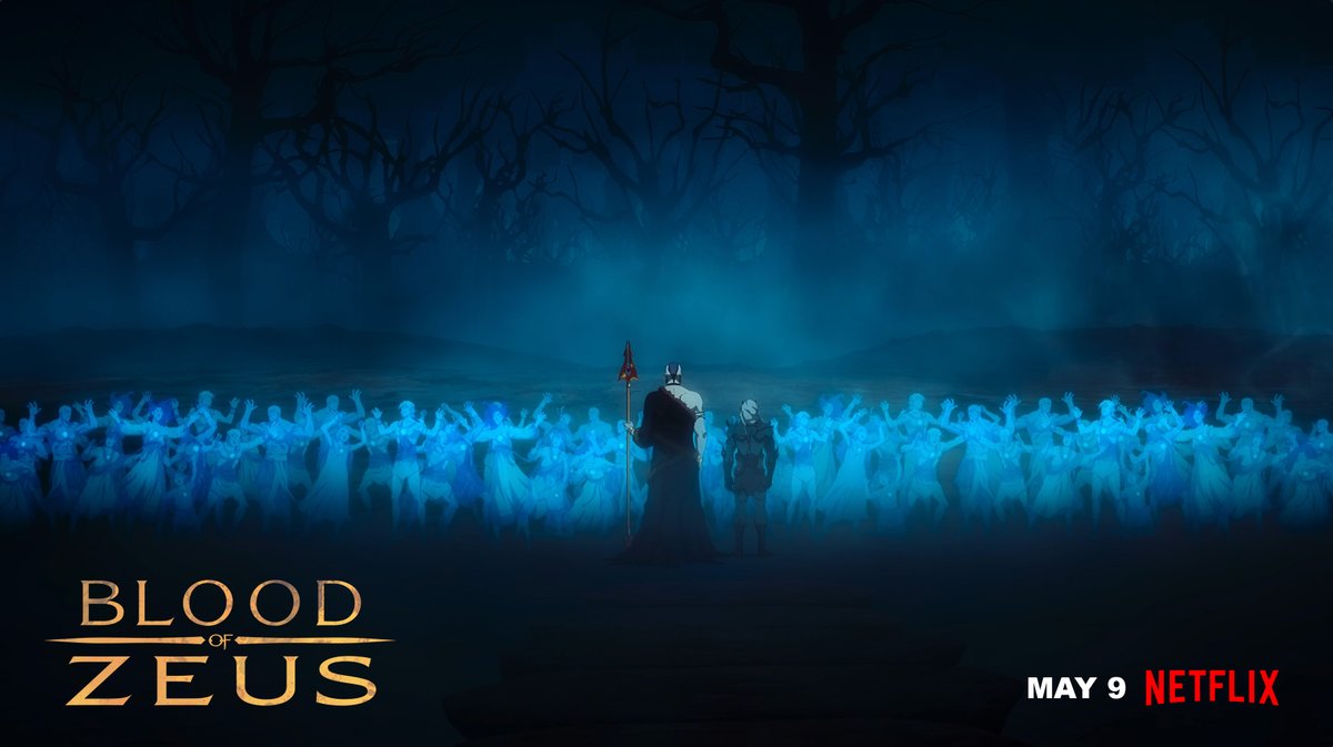 Prepare to visit the #Underworld! Season 2 of #BloodofZeus is only 22 days away!  #Greekgods #PowerhouseAnimation #netflixseries #hades2