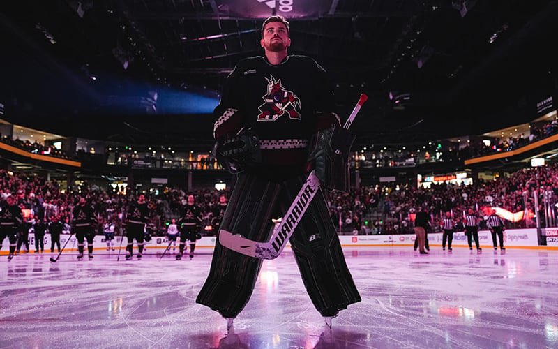 The last Arizona Coyotes game before their relocation to Utah is tonight at Mullett Arena.

Some standing room tickets have been priced at over $1100 this week 😳