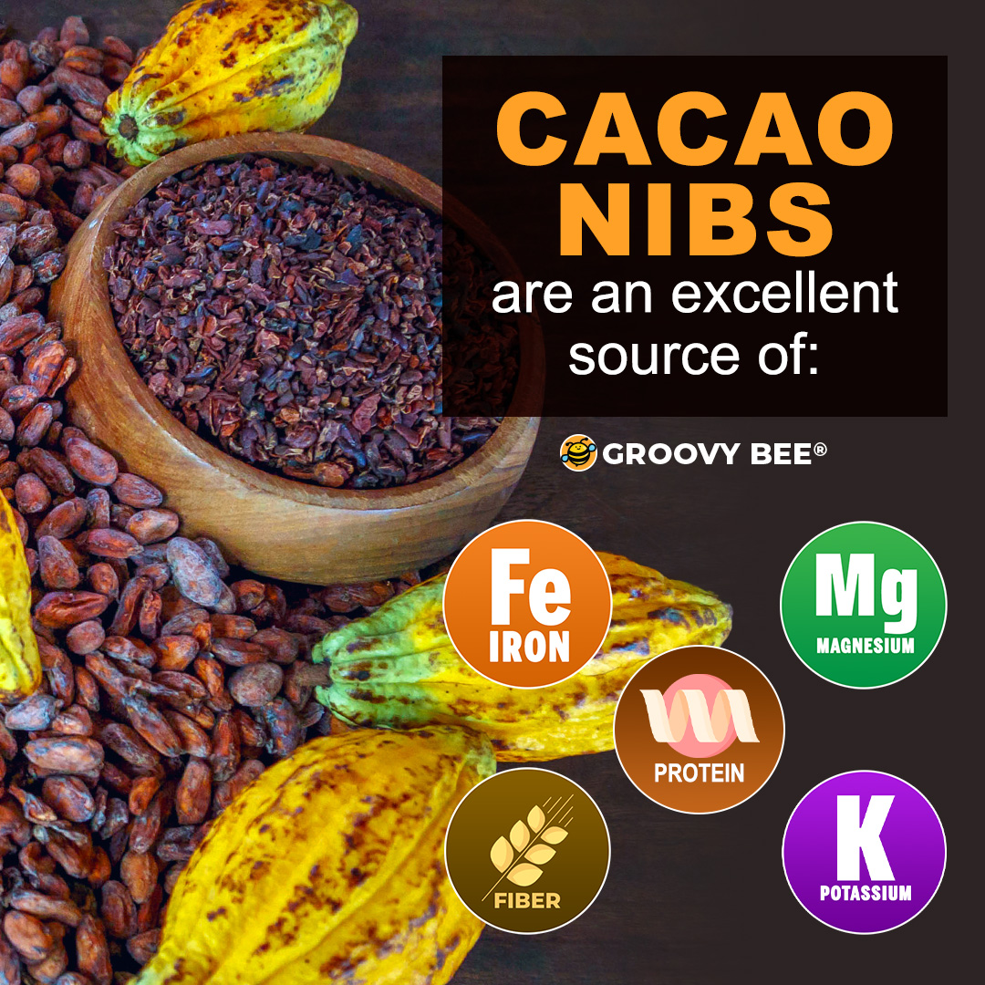 Experience the awesome health benefits of Cacao Nibs #superfood #organic #healthbenefits #healthysnack #wellness