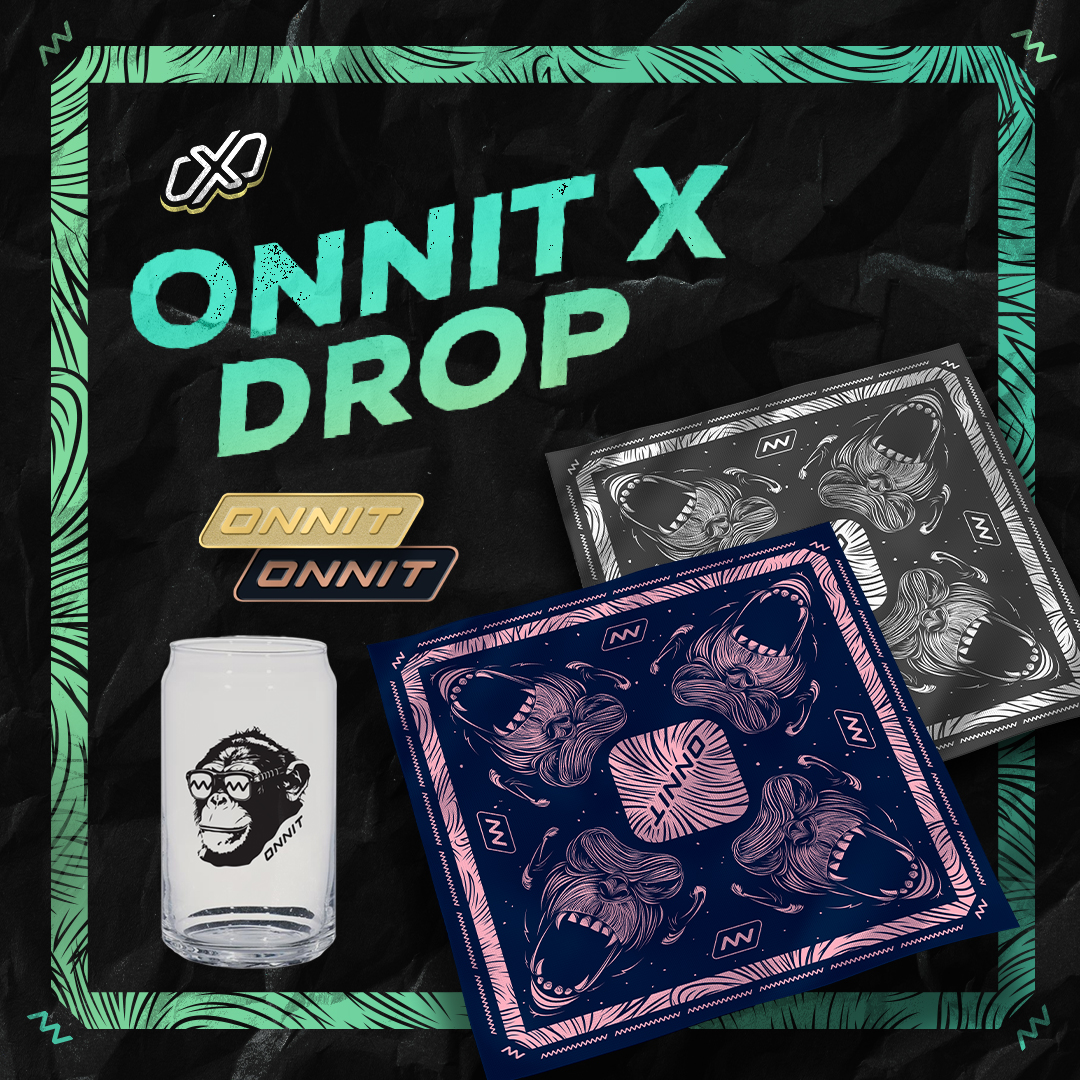 ONNIT X DROP 🔥 Starting April 17th, cash in your Onnit X points to get all-new accessories.** New Onnit X Items: • Primal Bandana Navy/Pink • Primal Bandana Black/White • Onnit Type Enamel Pin Gold/Multi • Onnit Type Enamel Pin Black/Multi • Sunny Day Ale Glass Limited…