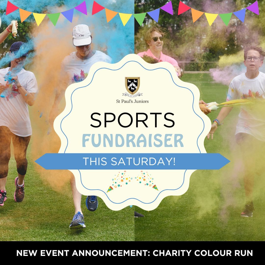 The annual SPJ Sports Fundraiser is back, bigger and better than ever! Join us on Saturday for a fun-filled day of sport, food, drinks, prizes, fundraising stalls, a silent auction and even a charity colour run! Book your place for the colour run at buff.ly/3UjoxCG?