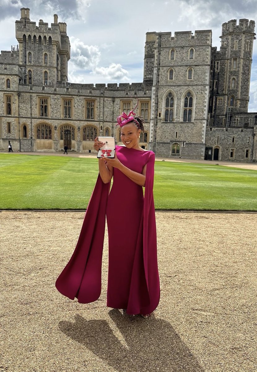 Such an incredible achievement. Massive congratulations, Rhiane on receiving your MBE today! So fantastic to see your work and the Black Girls Hike community recognised in this way. A day to remember.