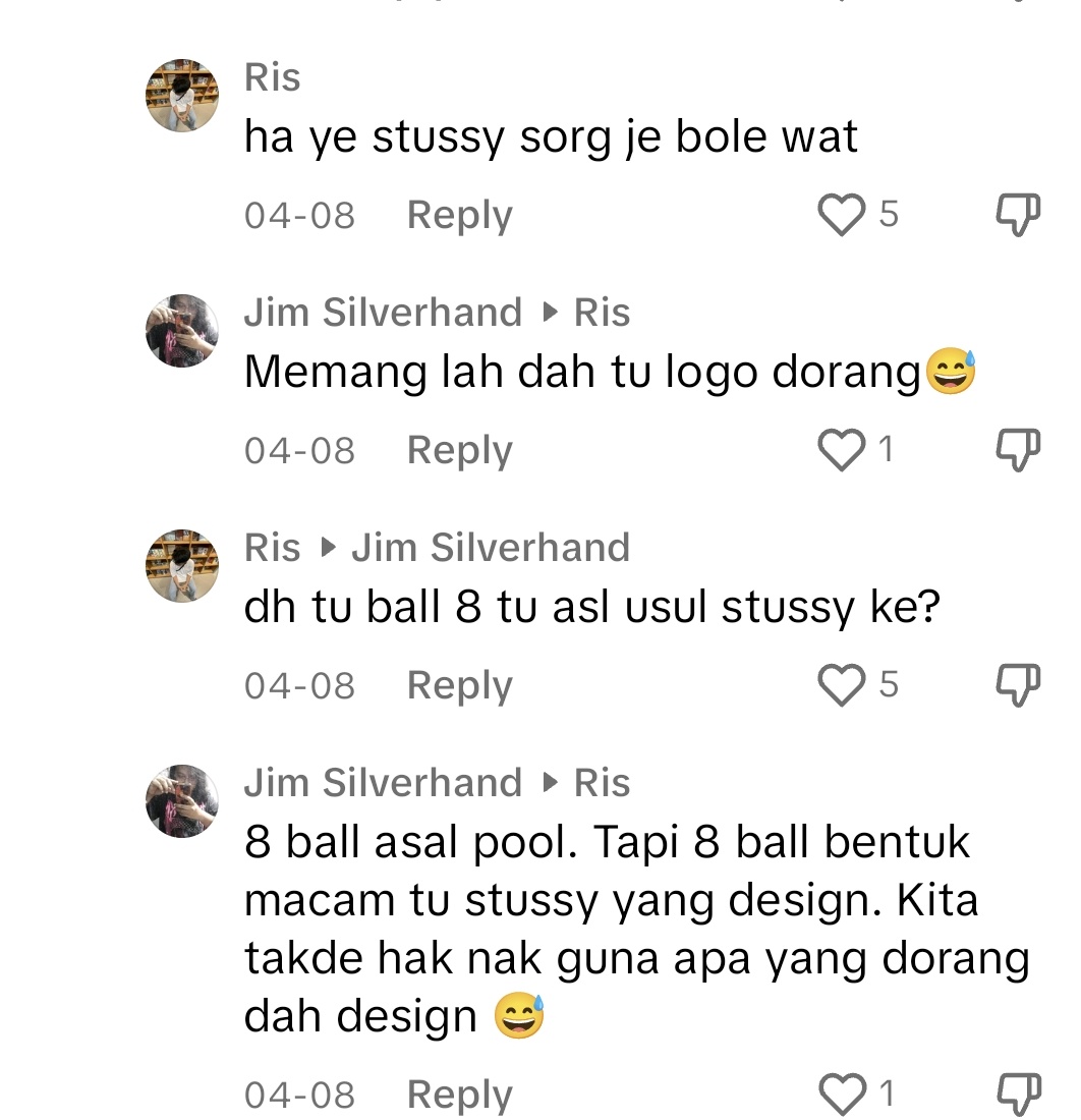 jimuhammad9's tweet photo. Kalau baca the whole reply lagi mindf. Memang few Malaysian  anggap design theft ni benda remeh. Pastu buat acah tau pasal design, inovasi lah, apa lah. Seram gila bertekak dengan golongan yang buat pandai ni stg 😂 https://t.co/U9Qfe3DZ7x
