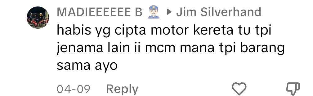 jimuhammad9's tweet photo. Kalau baca the whole reply lagi mindf. Memang few Malaysian  anggap design theft ni benda remeh. Pastu buat acah tau pasal design, inovasi lah, apa lah. Seram gila bertekak dengan golongan yang buat pandai ni stg 😂 https://t.co/U9Qfe3DZ7x