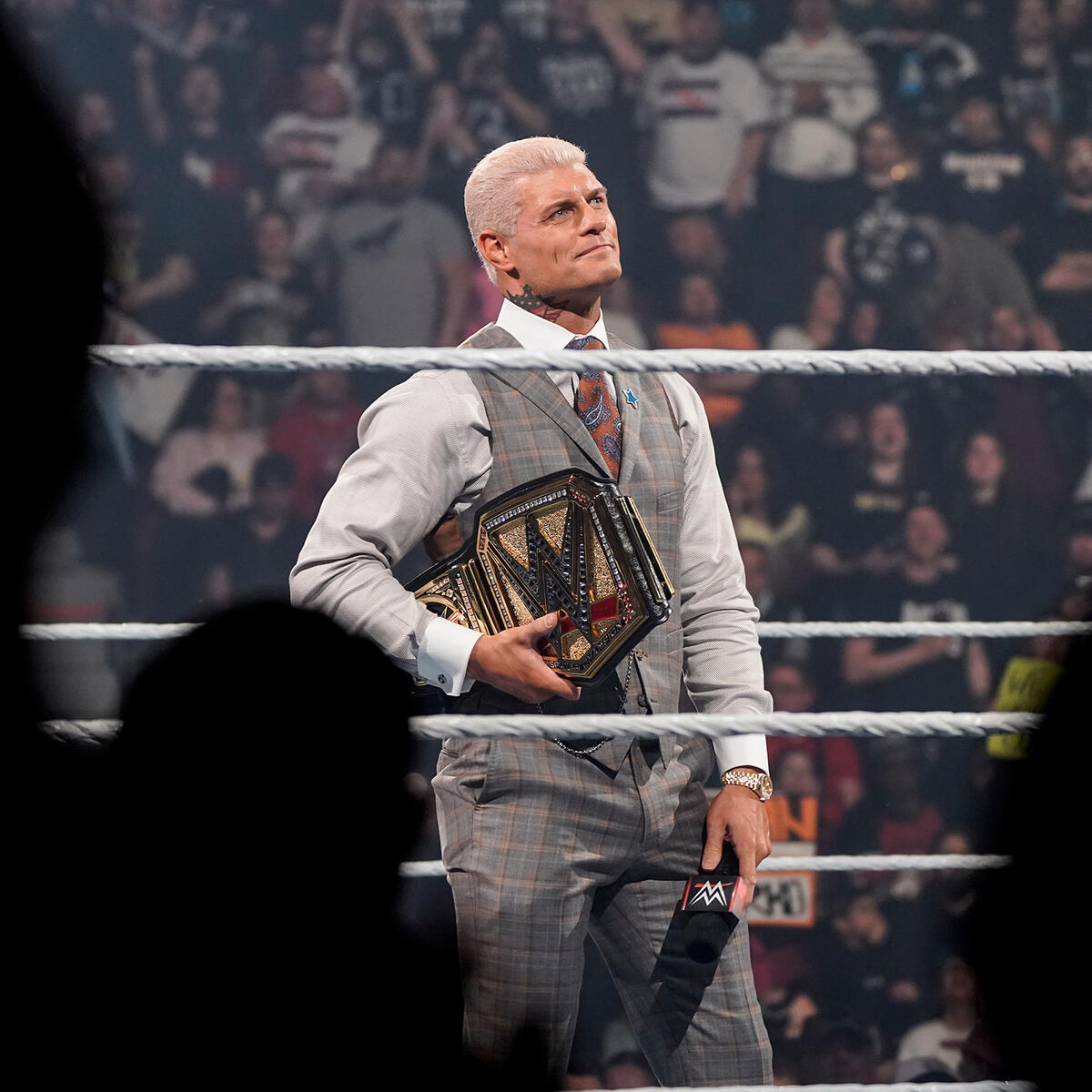 Cody Rhodes carries the Undisputed WWE Title in a very old school way. I think it makes the title feel more prestigious.