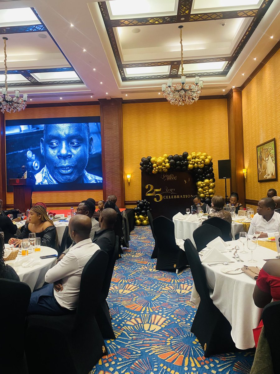 YouthAliveKenya's tweet photo. Glitz, glam, and 25 years of gratitude! We're energized by the future and committed to collaboration with like-minded partners. #CheersToTheNextChapter #YouthAliveAt25 https://t.co/irWTcsNOYJ