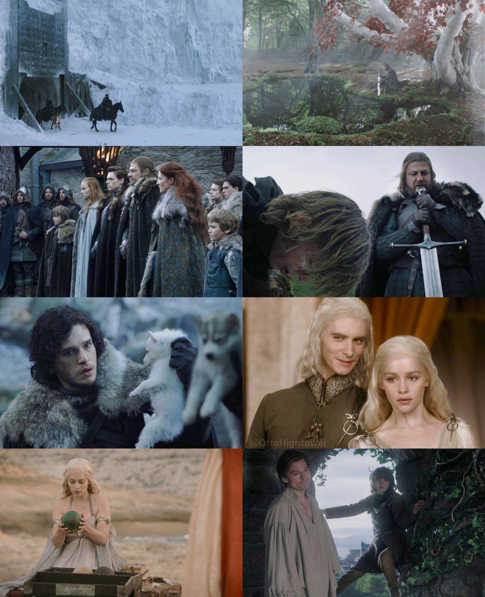 KingTargaryenn's tweet photo. Hoy se cumplen 13 años desde que se estrenó #GameOfThrones con un primer episodio que a mi me sigue pareciendo una obra de arte y al que muchas veces vuelvo para sentir esa nostalgia y esa magia. 

Ojalá poder borrar mi memoria y vivir la experiencia de nuevo. https://t.co/QZUBVH1qi8