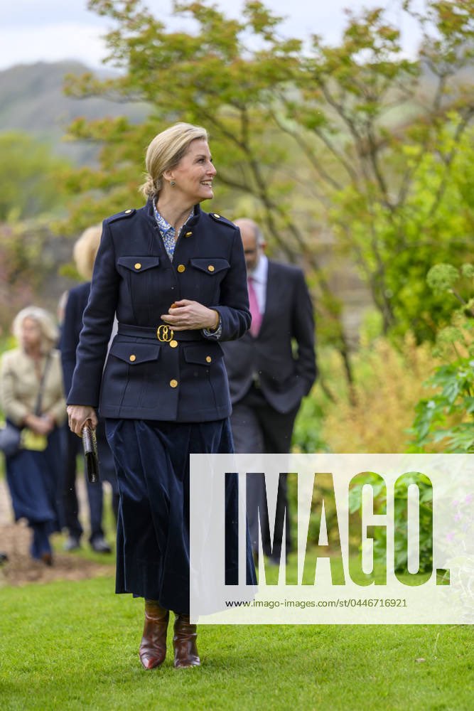 The Duchess of Edinburgh visits the Yeo Valley Organic Garden at Holt Farm, Blagdon today.

📸 Imago.