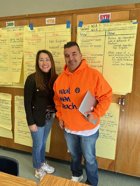Introducing An Nguyen, an outstanding Cahn Fellow of 2023, and her dedicated 5th-grade teacher, #realmenteach Adrian Jimenez, from Ford Boulevard Elementary and Dual Language Academy, Los Angeles. #transformative21 @RealMenTeach2