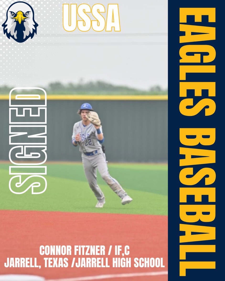 ussueagles's tweet image. 📍Jarrell, TX ➡️ Daphne, AL ⚾️
Welcome, Connor Fitzner!

#USSABaseball #UnitedBySport #USSAEagles➡️➡️➡️