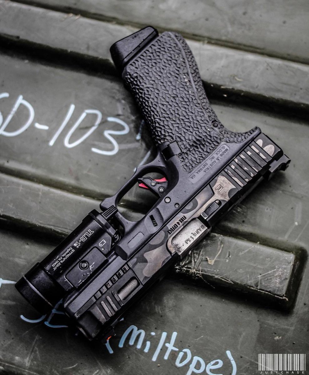 O que acharam da customização feita nessa Glock?