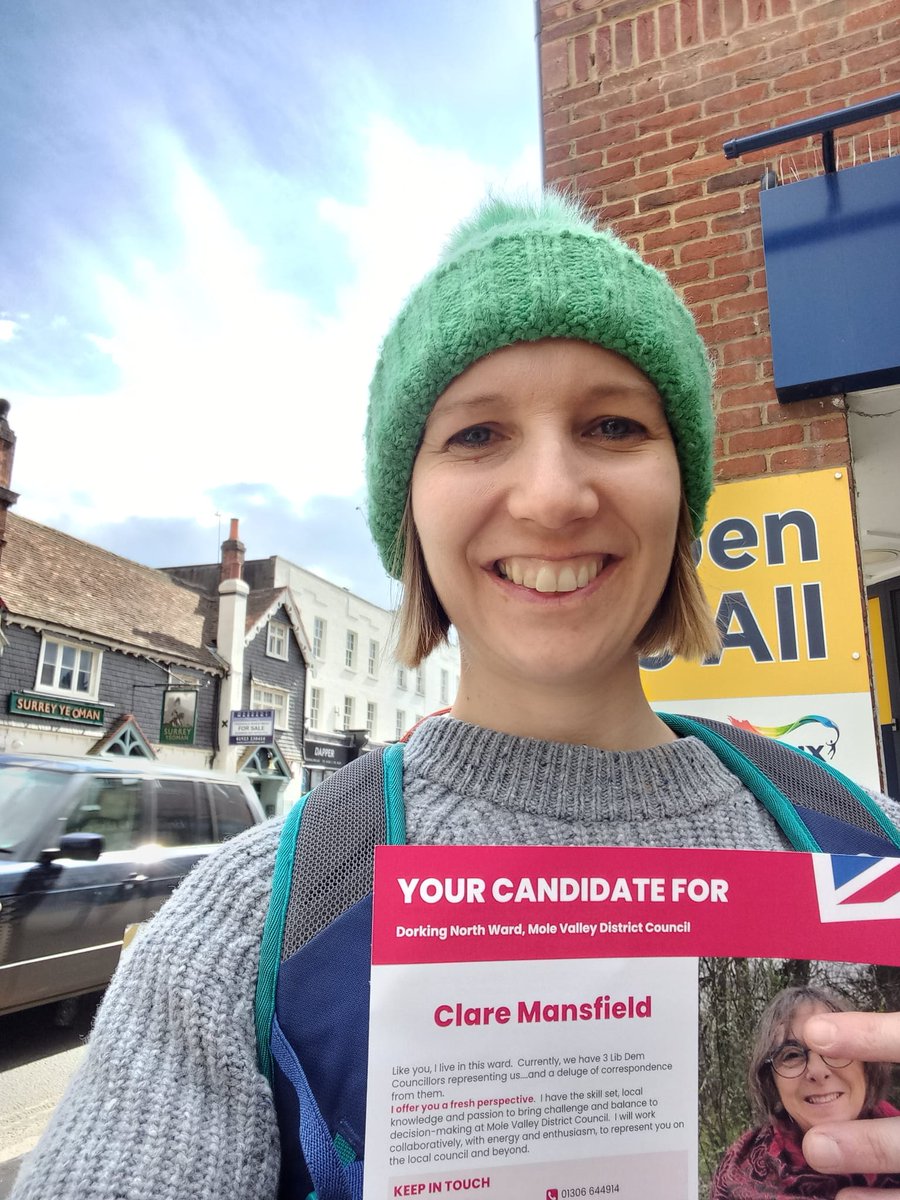 Our members out leafleting in #Dorking

Vote for Clare Mansfield in #DorkingNorth 🌹

Vote for Kev Stroud in
#DorkingSouth 🌹

Vote for Kate Chinn to be Surrey Police and Crime Commissioner #SurreyPCC 🌹

#VOTELABOUR in DORKING 🌹

#LocalElections24 #MoleValley #Surrey #GENow