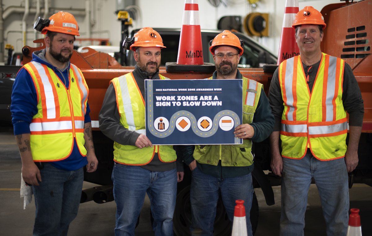 It’s #GoOrangeDay! 🧡 Show your support for safe work zones by wearing orange and driving the speed limit—especially in construction areas. Learn more about work zone safety: bit.ly/3xvcjOr