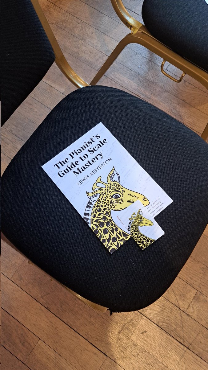 Can't quite believe I at a book launch at Trinity College where my giraffe illustration is everywhere! Congratulations @lewiswkesterton 🦒 🎹