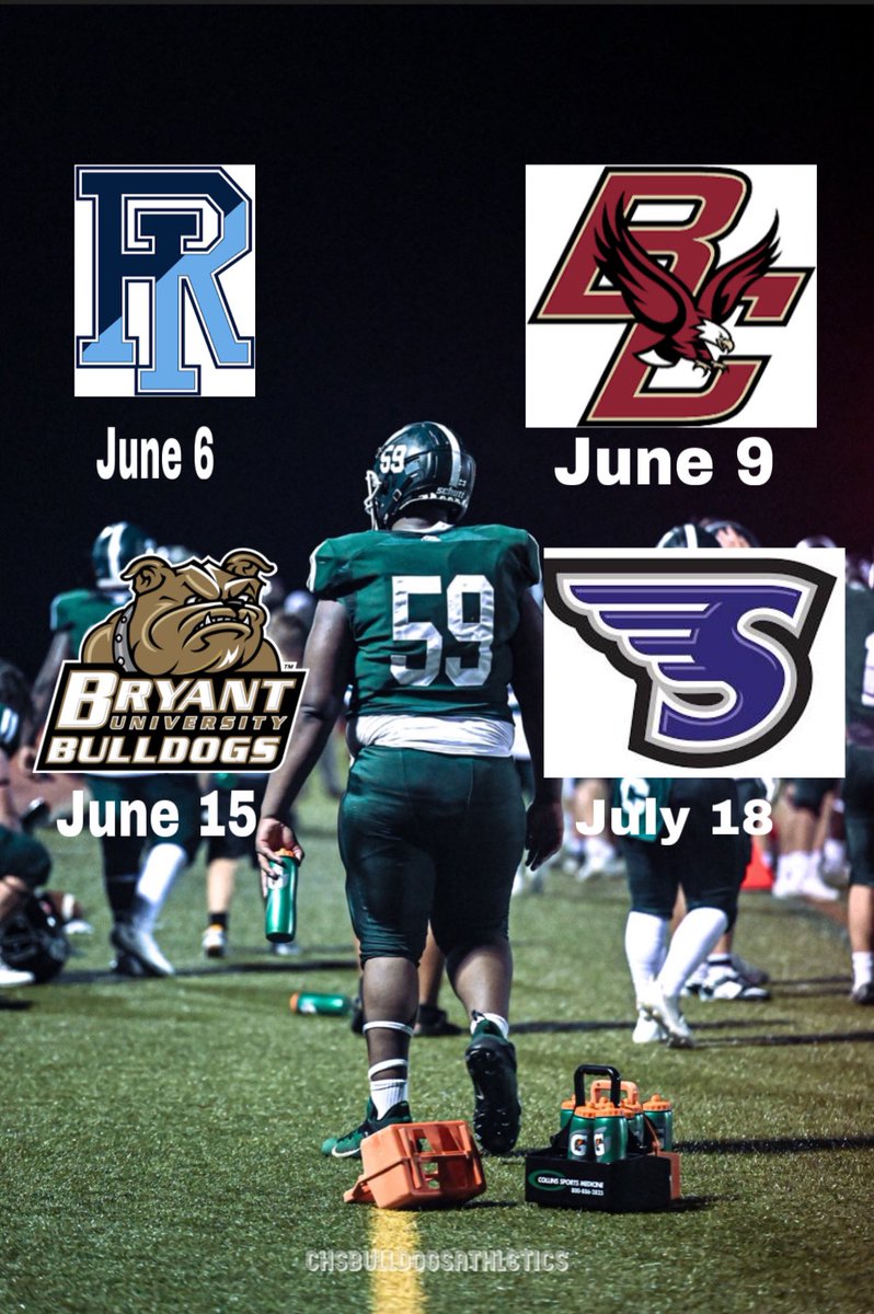 laguerre_luke's tweet photo. Camps I’ll be attending this summer‼️
@CoachEliGardner @Coach_Applebaum @Coach_JDiBiaso @CoachFlanaganRI @coachflem @CMerrittMT https://t.co/tjA84f1HeN