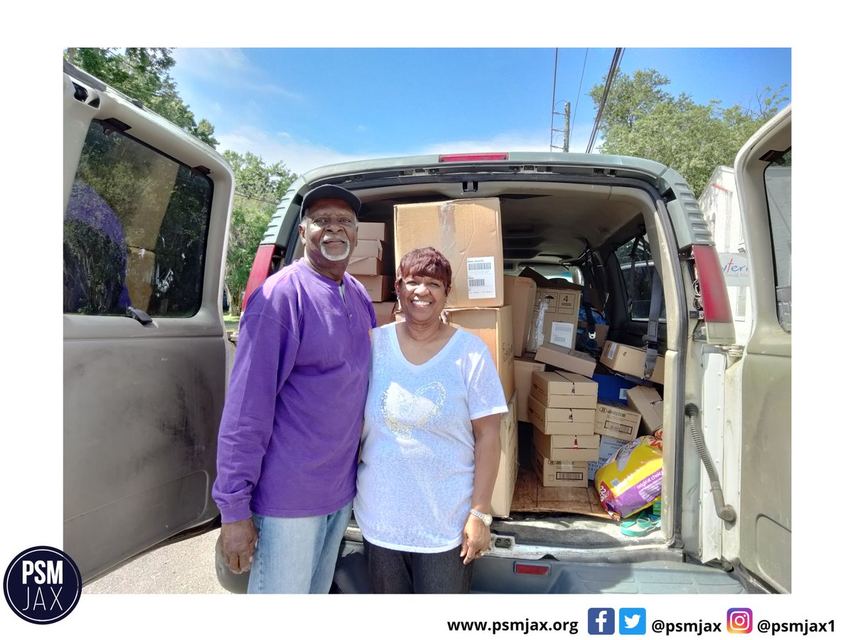 Thank you to our partners, @sanmar_corp,  Kid to Kid (Hodges Pointe), and Just Between Friends of Jacksonville FL, we provided clothing items to Bruce and Janice Wright from Morning Glory Christian Fellowship. 

#PSMJax #Nonprofit #ClothingWithPurpose #Clothes #Partnerships #Jax