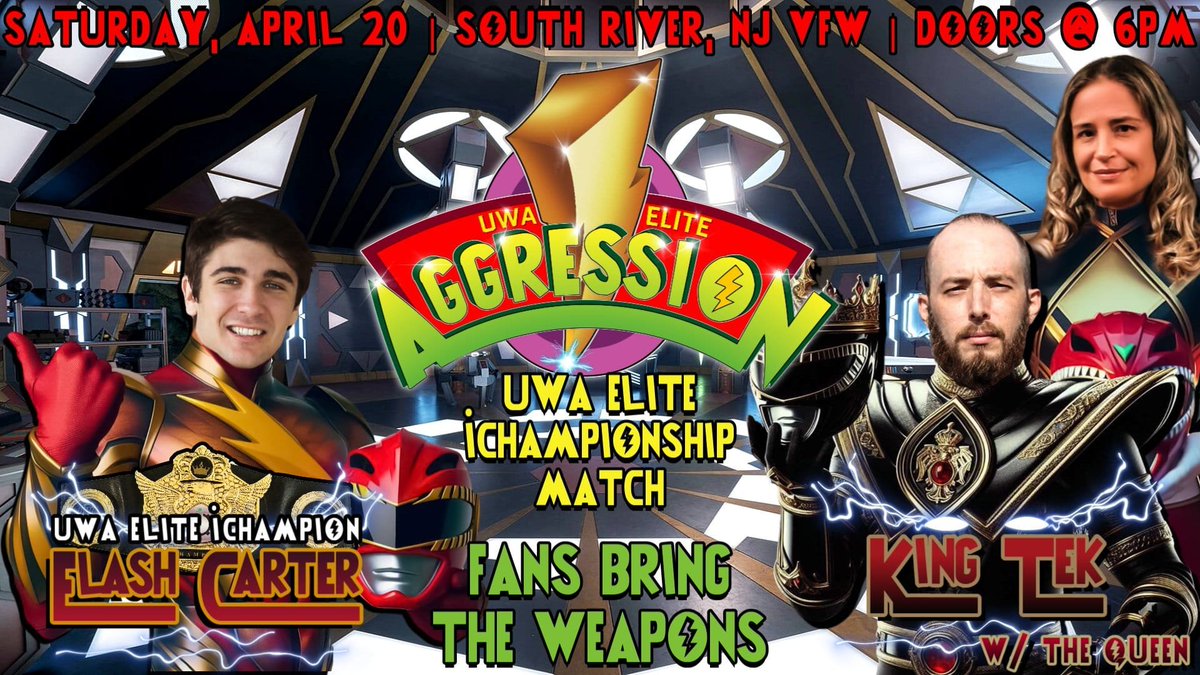 Friendly Reminder: Those who harbor or supply the enemy @flash_carter_ this weekend at @UWAElite Aggression will be considered traitors to the new empire and dealt with accordingly