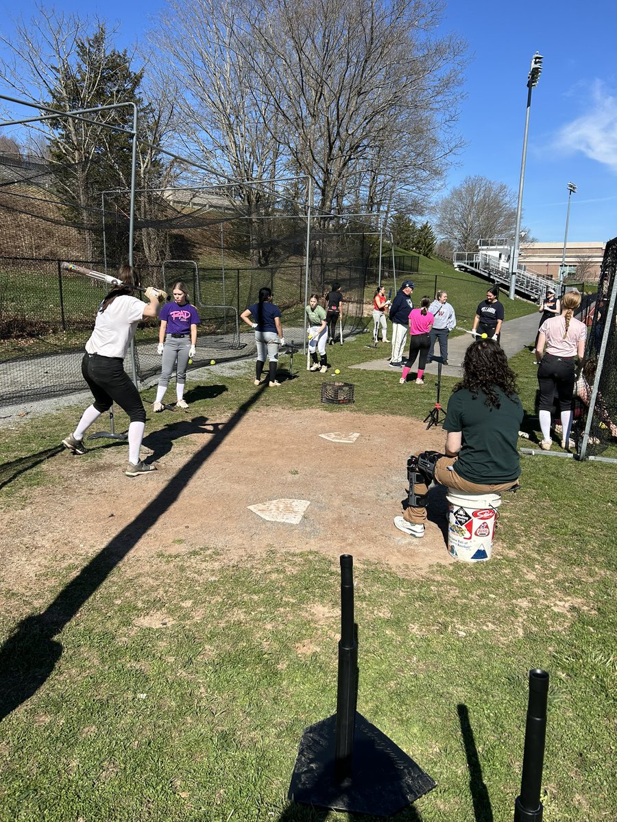 We had an awesome hitting clinic this morning for our softball and baseball programs with Ken Joyce! Huge thank you to @westboroboosters for providing this great opportunity for our athletes to work with a highly skilled professional!