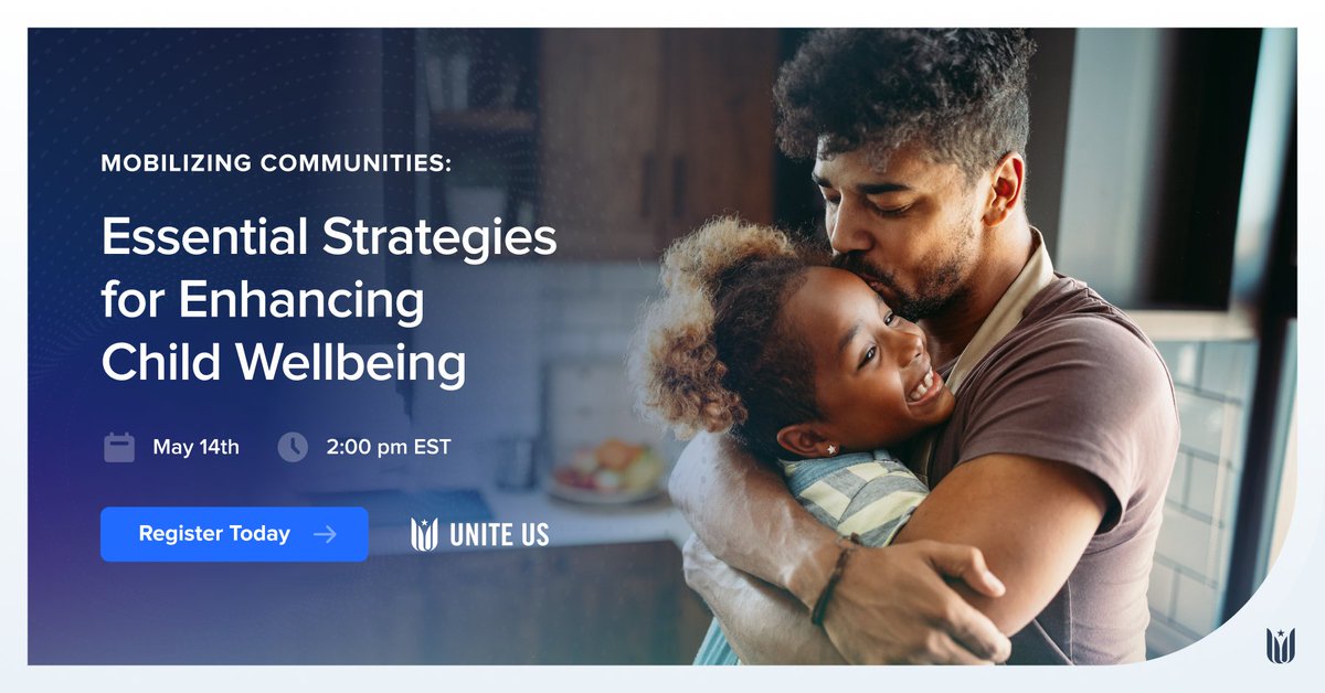 📅 Mark your calendars for May 14 at 2 PM EST for a webinar about empowering communities to effectively support children's welfare. Learn essential strategies, tools, and insights on how YOU can be a catalyst for change! Register now to secure your spot: uniteus.zoom.us/webinar/regist…