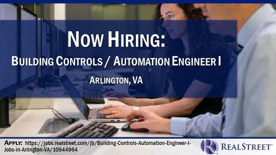 We're looking for a Building Controls / Automation Engineer for a fantastic job opportunity in Arlington, VA! Apply now! jobs.realstreet.com/jb/Building-Co…  #jobs #constructionjobs #engineeringjobs #hiring #applytoday