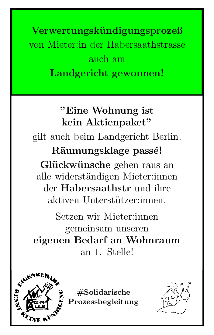 #ArcadiaEstates scheitert mit #Verwertungskündigung auch in der Berufung vorm Landgericht Berlin! Kämpferische solidarische Mieter:innen gewinnen! Noch sind nicht alle Prozesse durch. Achtet auf die Ankündigungen in den nächsten Tagen.