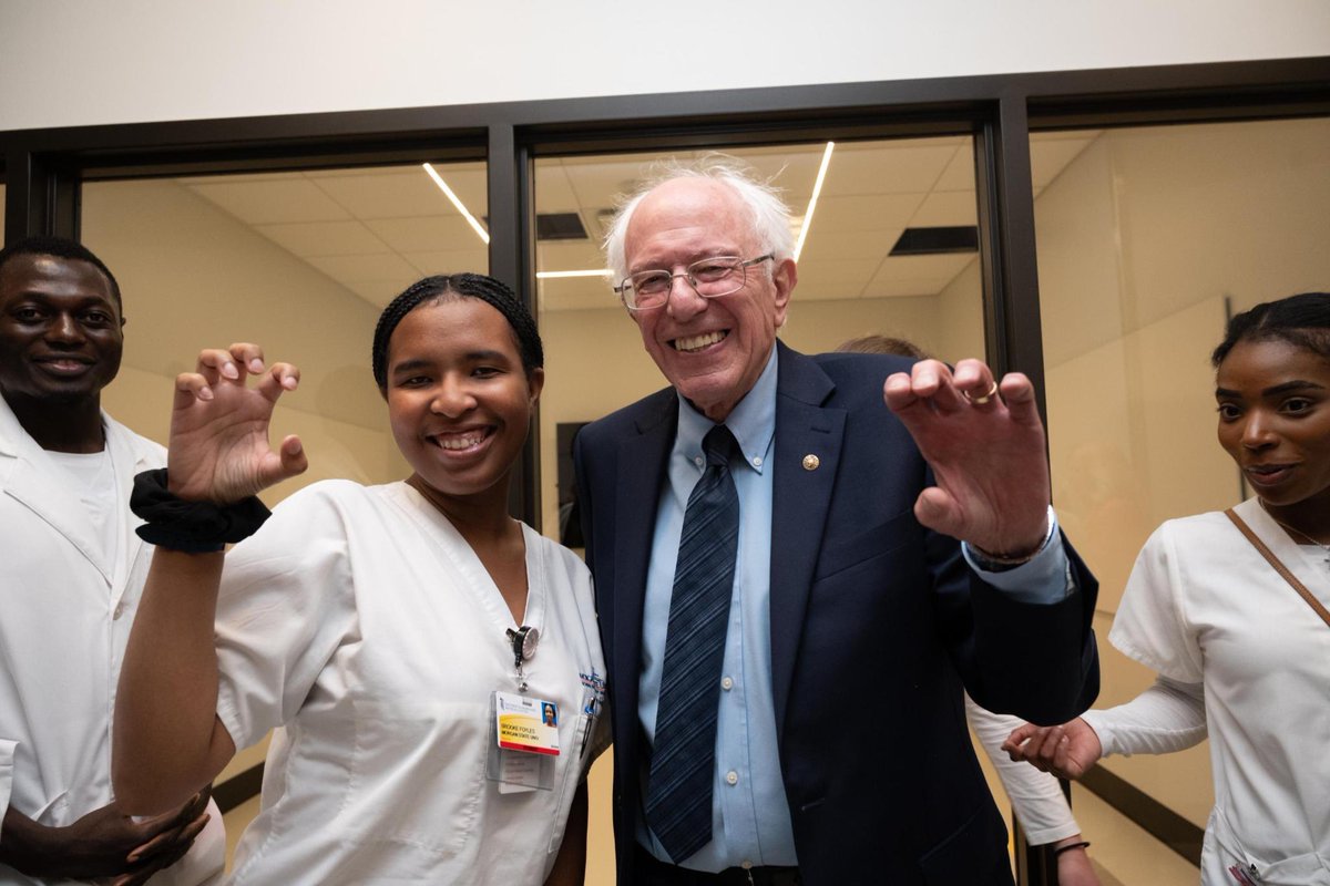 Last week, I visited Morgan State University's nursing program to learn how they are leading in addressing disparities in the nursing workforce. We must do more to support young people who want to go into medicine to improve care for our Black and Brown communities.