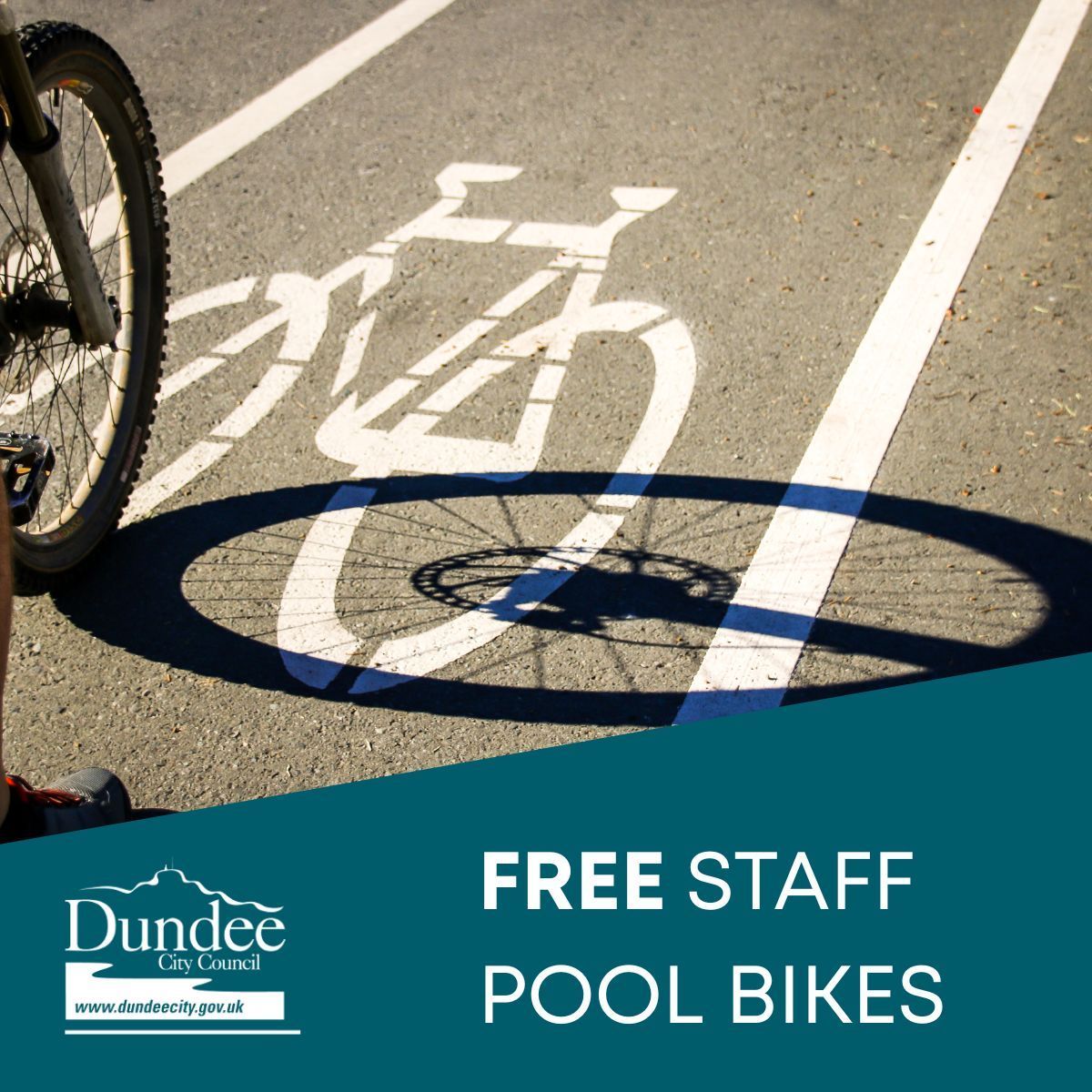 Dundee City Council staff - did you know that there is a range of pool bikes available for employees to use when undertaking council business? Get in touch with cycling@dundeecity.gov.uk to learn more! #DundeeCouncil #Dundee #PoolBikes #StaffCycling