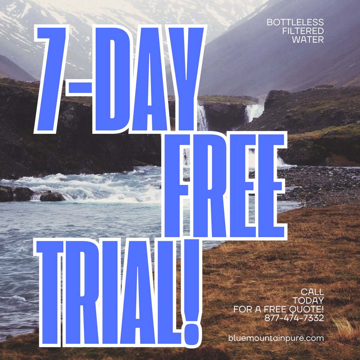 Get bottleless filtered water on-demand in your home or office! Reach out today for more info on our 7-day #FreeTrial ! We serve the Middle-TN area, as well as Kentucky and West Virginia.
#hydrationstation #bluemountainpure #cleanwater