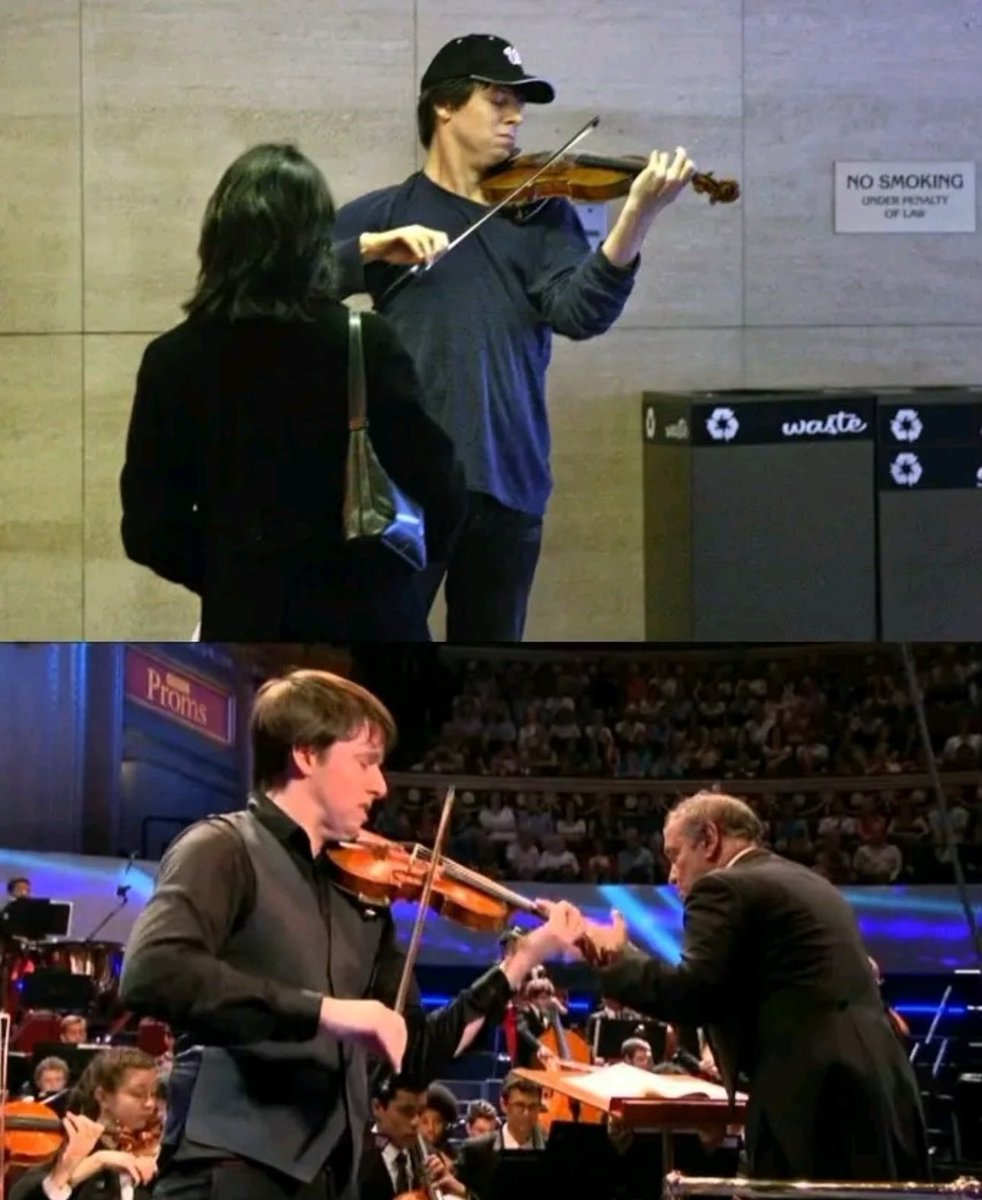 On a cold December morning in Washington, USA, a man started playing the violin in a subway station. Over the course of 45 minutes, he performed six pieces by Bach. It was a typical working morning, and it was estimated that at least a thousand people passed through the station,