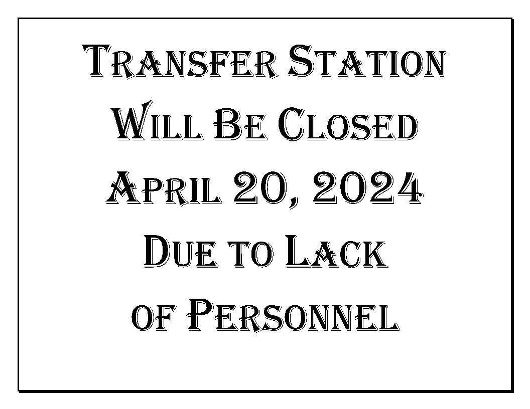Fulton County Transfer Facility Closed dlvr.it/T5dzV2