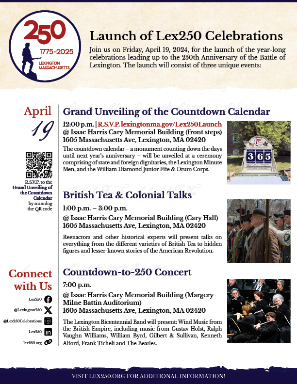 Traffic advisory for Friday, April 19 in the area immediately surrounding Cary Hall.

There will be multiple parking restrictions in place. 

Check out the details of the event -- a grand unveiling of a calendar counting down the days until Lex250: lex250.org/lexington-kick…