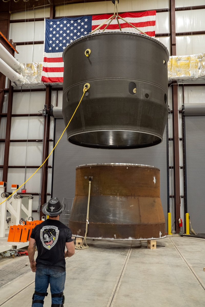 Built with the same carbon composites we use on Alpha, our newly developed interstage structure will connect Firefly's first stage to @NorthropGrumman's second stage on the Antares 330 rocket. Stay tuned as we get ready to qualify the interstage on our new and improved structural…