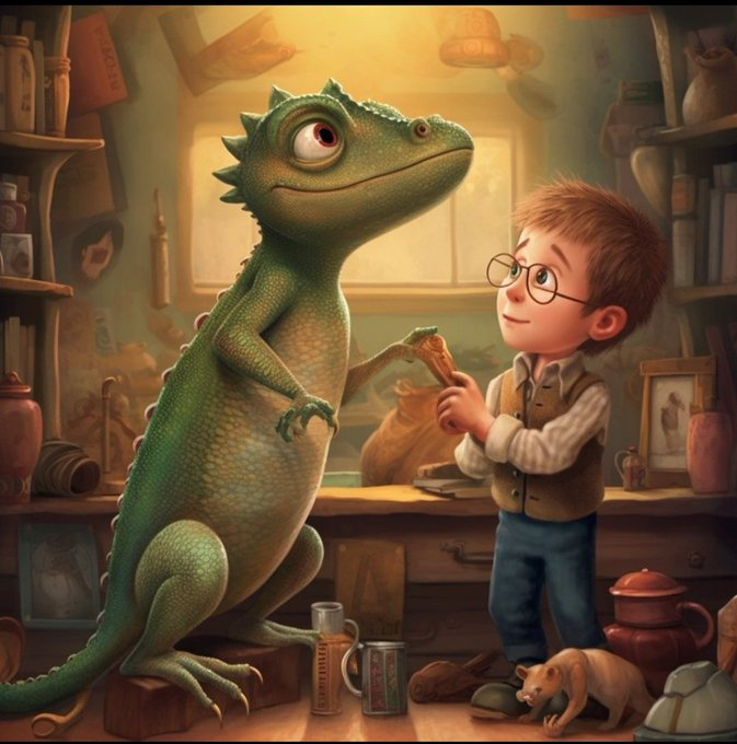 TheWorldIA's tweet photo. 9. Autor de libros infantiles.

Utiliza ChatGPT para escribir tu historia, luego utiliza MidJourney o Stable Diffusion para crear ilustraciones para cada página. Luego publícalo a través de la plataforma KDP de Amazon en formato tangible y digital. https://t.co/MSgCZnz27d