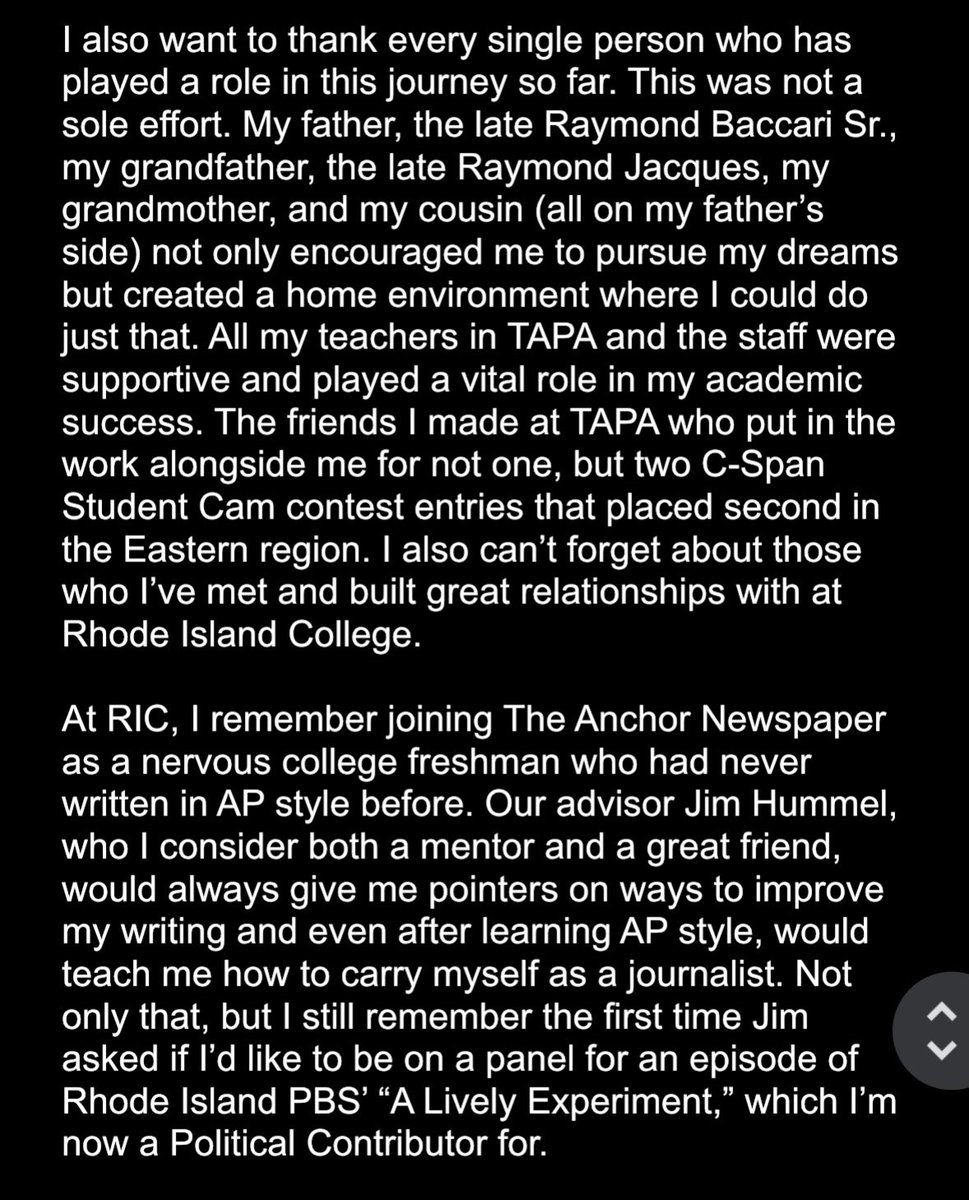 Ray Baccari Jr. tweet media