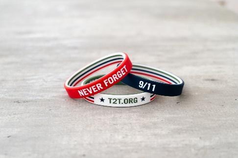 Let's band together for heroes. The @Tunnel2Towers Remembrance Bands™ are a reminder of the tragic events of 9/11 and the sacrifices of all of America’s heroes. Shop Fire Engine Red, Law Enforcement Blue, and Military Green. Available now: shop.t2t.org/pages/2024-rem…