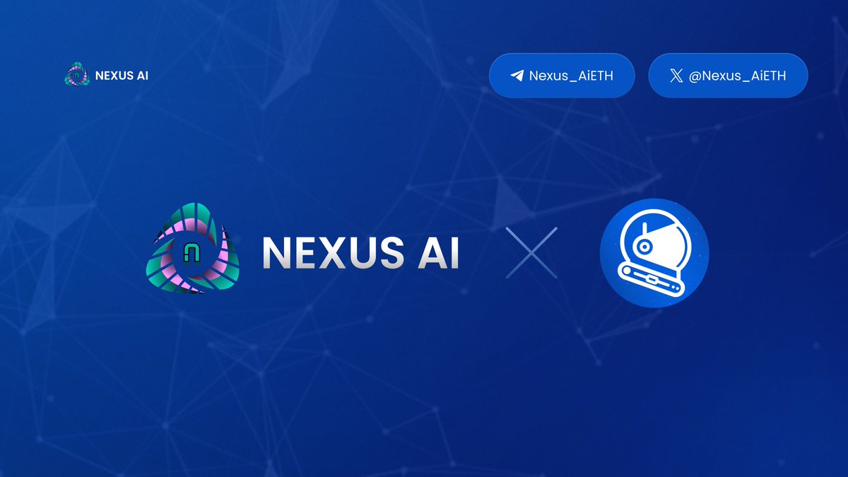 We're thrilled to announce our partnership with <a href="/DexedApp/">Dexed</a>, the go-to DeFi platform for traders seeking the latest trends and opportunities in the market.

#NexusAI will be prominently featured on their DEX this week, offering our community exciting new trading possibilities.