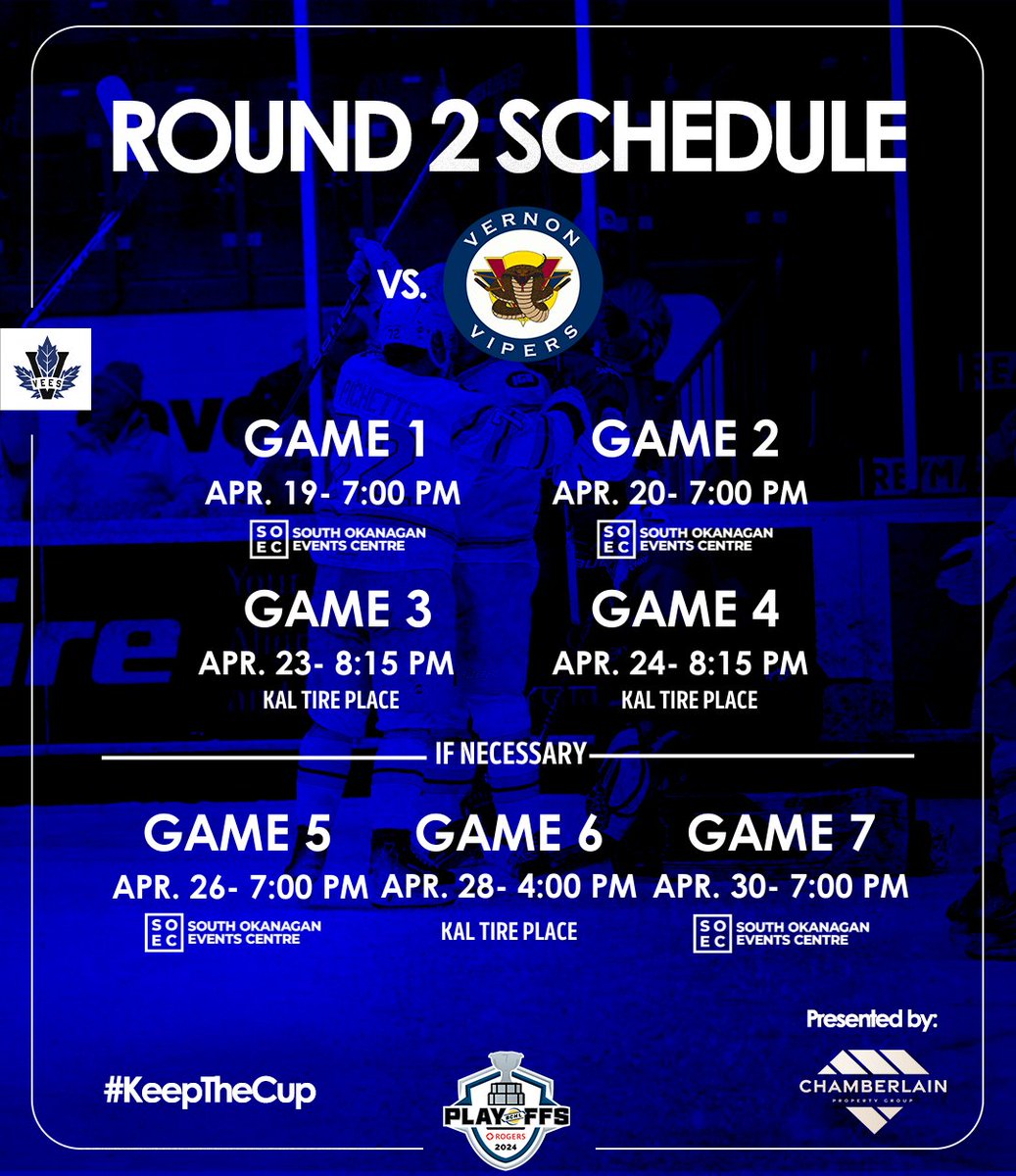 The rivalry renews Friday. DETAILS >> pentictonvees.ca/vees-announce-…