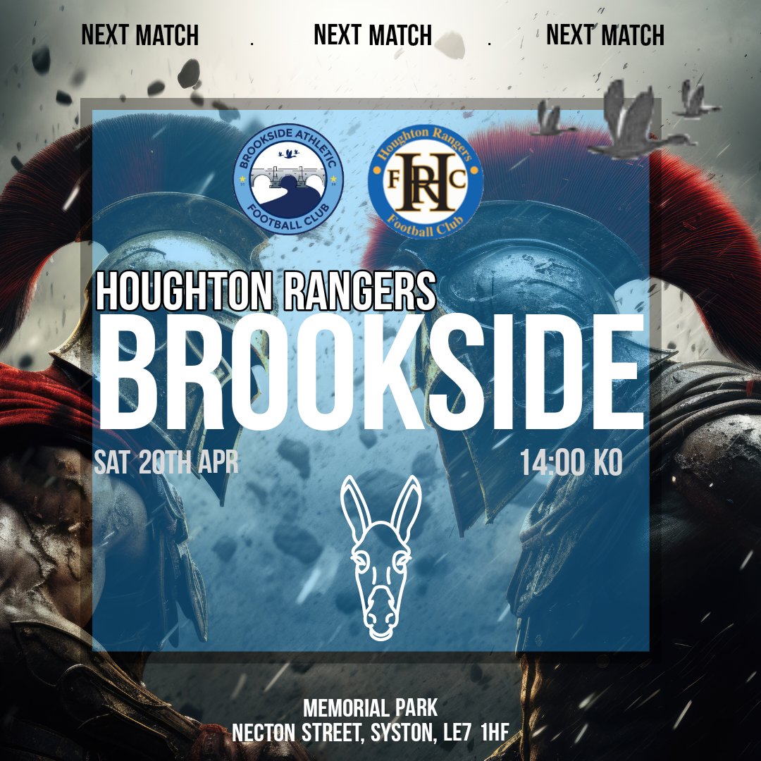 brookside_club's tweet photo. Clash of the titans βοΈ
There's no hiding that this one is huge. Join us at Donkey park on Saturday for the game of the season as the first team take on fellow title contenders Houghton Rangers.
#UpTheBrookside #SystonAsOne ππ€π https://t.co/FBJsNAj67u