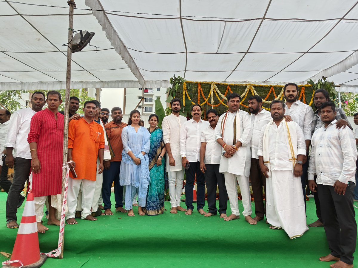Feeling blessed to be part of the heartwarming Sri Rama Navami celebrations in Allwyn Colony, Nalagandla, and Aarambh Township. Witnessing the devotion and cultural richness firsthand is truly inspiring. Wishing everyone a divine and joyous Sri Rama Navami.

#SriRamaNavami