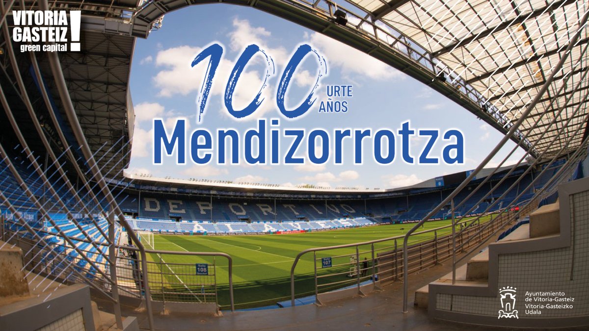 ✍️🏼⚽️ZOZKETA | Mendizorrotza ezagutu nahi? Eman izena estadioaren mendeurreneko bisita gidatuetan. ➕v-g.eus/100mendi ✍️🏼⚽️SORTEO | ¿Quieres conocer Mendizorrotza? Apúntate a las visitas guiadas con motivo de su centenario. #VitoriaGasteiz #Gasteiz