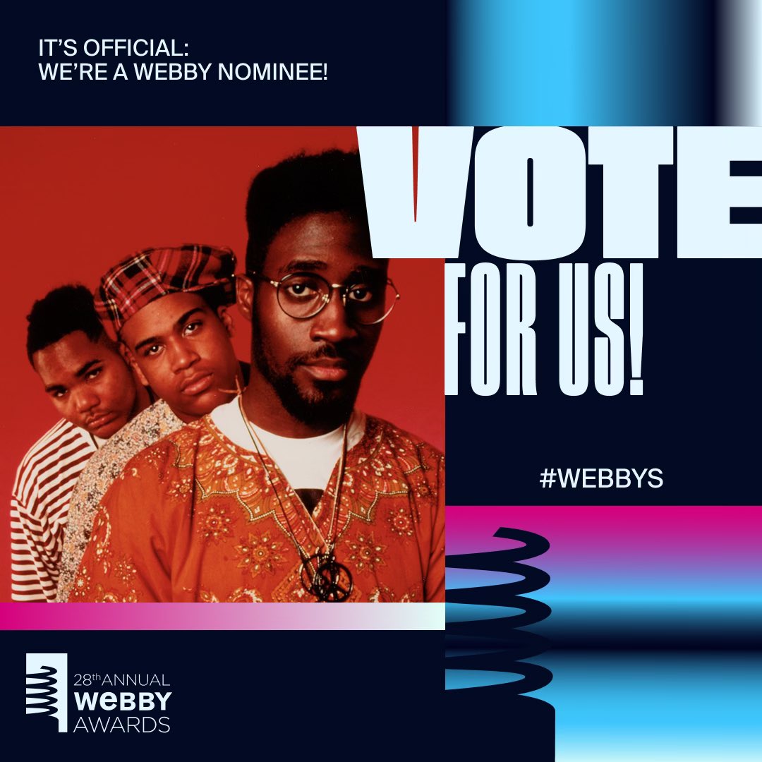 Last year on 3/2/23 we launched The DA.I.S.Y. Experience celebrating the life and legacy of Dave (Plug 2) + our catalog finally streaming. Now ‘The DA.I.S.Y. Experience’ has been nominated @TheWebbyAwards 🌼 Last chance to vote for us, ends tomorrow 🗳️ shorturl.at/ehkn2
